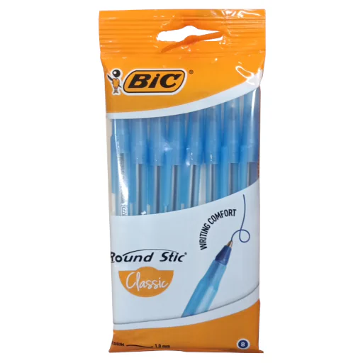 Zdjęcie produktu: BiC Round Stic Classic Długopis niebieski 8 sztuk