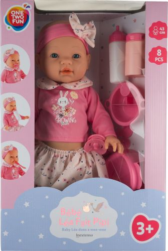 Zdjęcie produktu: One Two Fun - Zabawka - Bobas 43 cm Karmienie