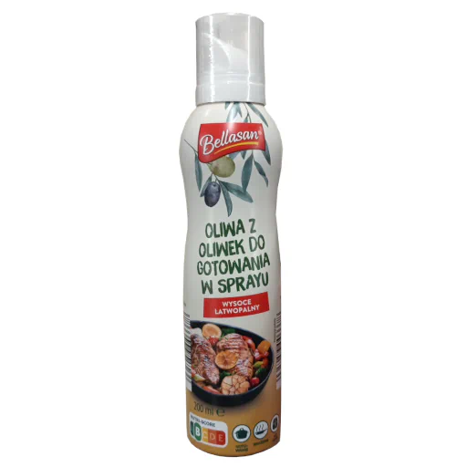 Zdjęcie produktu: Bellasan - oliwa z oliwek do gotowania w sprayu 200ml