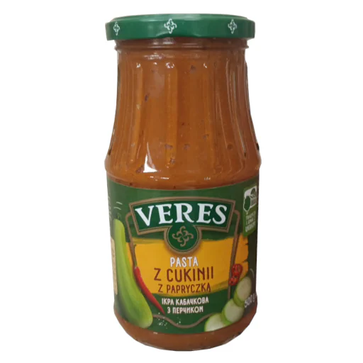 Zdjęcie produktu: Veres - Pasta z cukini z papryczką 500g