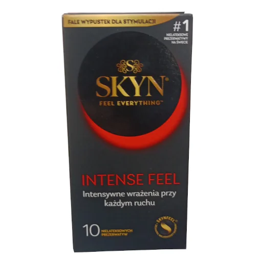 Zdjęcie produktu: Unimil Skyn Feel Everything Intense Feel nielateksowe prezerwatywy 10sztuk