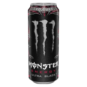 Zdjęcie produktu: Monster Energy Ultra Black Gazowany napój energetyczny 500 ml
