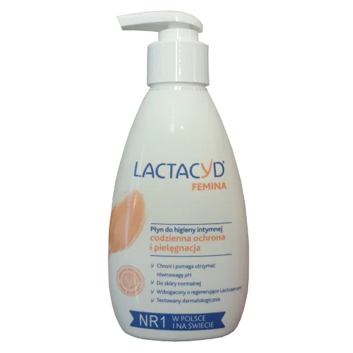 Zdjęcie produktu: Lactacyd Femina - Emulsja do higieny intymnej z DOZOWNIKIEM 200ml