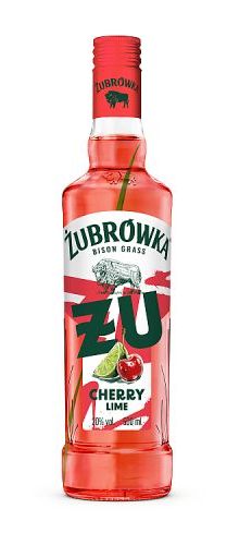 Zdjęcie produktu: Wódka Żubrówka Juicy ŻU Wiśnia Limonka 20% 500 ml