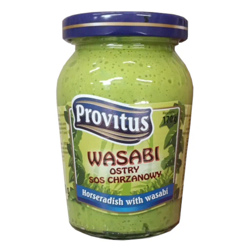 Zdjęcie produktu: PROVITUS Wasabi - ostry sos chrzanowy 170 g