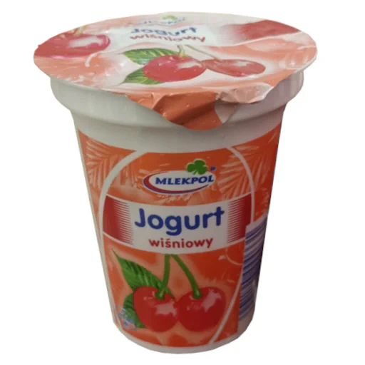 Zdjęcie produktu: Mlekpol - jogurt wiśniowy 150g