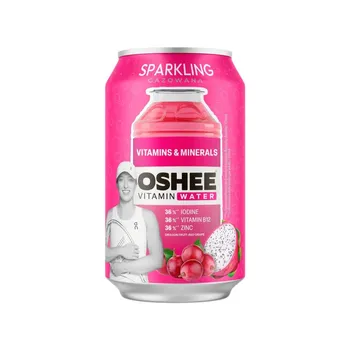 Zdjęcie produktu: OSHEE Vitamin Water Sparkling witaminy i minerały czerwona winogrona i dragonfruit 330 ml