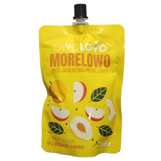 Zdjęcie produktu: OWOLOVO Morelowo Mus jabłkowo-morelowy 200 g