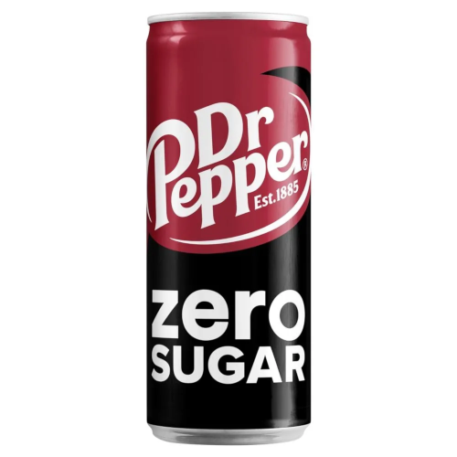 Zdjęcie produktu: Dr Pepper Zero Sugar Napój gazowany o smaku owocowym 330ml