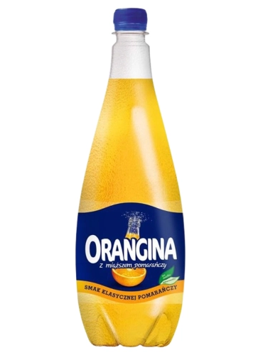 Zdjęcie produktu: Orangina Original napój gazowany z miąższem pomarańczy 1,4 l