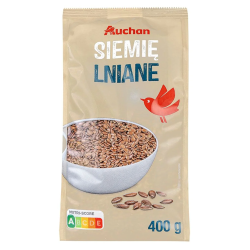 Zdjęcie produktu: Auchan - marka własna - Siemię lniane 400 g