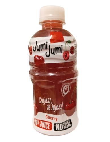 Zdjęcie produktu: Jumi Jumi - Napój bez cukru, Wiśnia z Nata De Coco 320 ml