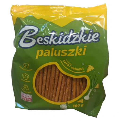 Zdjęcie produktu: Beskidzkie Paluszki ser cebulka 180 g