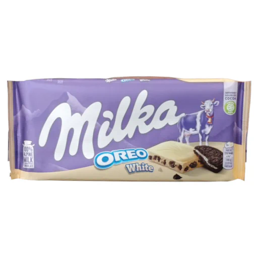 Zdjęcie produktu: Milka Biała czekolada Oreo White 100 g