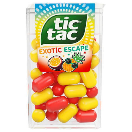Zdjęcie produktu: Tic Tac Drażetki o smaku ananasa i marakui 18 g