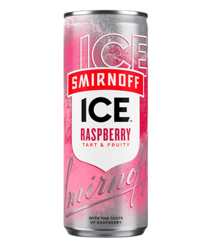 Zdjęcie produktu: Smirnoff Ice Raspberry Tart & Fruity - drink alkoholowy 4% alk. 250ml